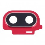 Camera Lens Glass With Frame For Oppo R15 Red By - Maxbhi Com