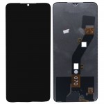 LCD with Touch Screen for Itel P55 5G Black