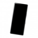 Camera Lens Glass with Frame for Sony Xperia L4 White