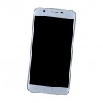 Camera Lens Glass with Frame for Samsung Galaxy J7 2018 Blue