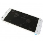 LCD with Touch Screen for Alcatel Idol 2 - White