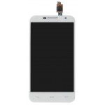 Lcd With Touch Screen For Alcatel Idol 2 Mini 6016d Dual Sim White By - Maxbhi Com