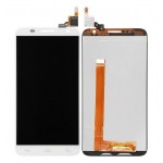 Lcd With Touch Screen For Alcatel Idol 2 S White By - Maxbhi Com