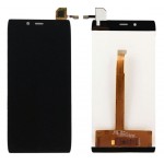Lcd With Touch Screen For Alcatel One Touch Idol Alpha 16gb Black By - Maxbhi Com