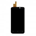 Lcd With Touch Screen For Archos 40 Titanium Black By - Maxbhi.com