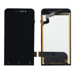 Lcd With Touch Screen For Asus Zenfone 4 Black By - Maxbhi Com