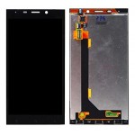 Lcd With Touch Screen For Blu Life Pure Xl L260l Black By - Maxbhi Com
