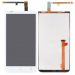 Lcd With Touch Screen For Htc Evo 4g Lte White By - Maxbhi Com