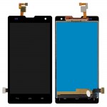 Lcd With Touch Screen For Huawei Ascend G740 Black By - Maxbhi Com