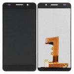 Lcd With Touch Screen For Huawei Honor 6 Black By - Maxbhi Com
