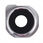 Camera Lens Glass with Frame for LG Q6  Black