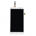 LCD with Touch Screen for Lenovo S810T - White