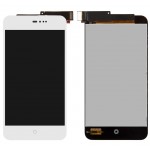 Lcd With Touch Screen For Meizu Mx2 White By - Maxbhi Com