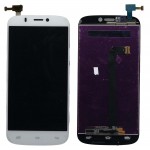 Lcd With Touch Screen For Micromax Canvas Gold White By - Maxbhi Com