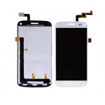 Lcd With Touch Screen For Micromax Canvas Turbo Mini A200 White By - Maxbhi Com