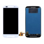 Lcd With Touch Screen For Motorola Moto E Dual Tv Xt1025 With Digital Tv White By - Maxbhi Com