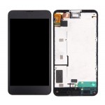 Lcd With Touch Screen For Nokia Lumia 630 Black By - Maxbhi Com