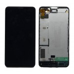 Lcd With Touch Screen For Nokia Lumia 630 Dual Sim Black By - Maxbhi Com
