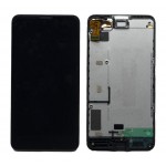 Lcd With Touch Screen For Nokia Lumia 630 Dual Sim Rm978 Black By - Maxbhi Com
