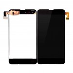 Lcd With Touch Screen For Nokia Lumia 635 Black By - Maxbhi Com