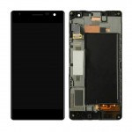 LCD with Touch Screen for Nokia Lumia 730 Dual SIM RM-1040 Black