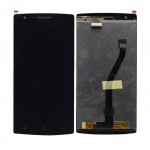 Lcd With Touch Screen For Oneplus One 64gb Black By - Maxbhi Com
