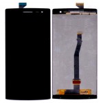 Lcd With Touch Screen For Oppo Find 7a Black By - Maxbhi Com