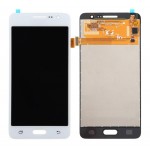 Lcd With Touch Screen For Samsung Galaxy Grand Prime White By - Maxbhi Com
