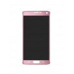 Lcd With Touch Screen For Samsung Galaxy Note 4 Duos Pink By - Maxbhi.com