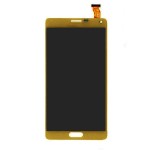 Lcd With Touch Screen For Samsung Galaxy Note 4 Duos Smn9100 Gold By - Maxbhi.com