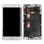 Lcd With Touch Screen For Samsung Galaxy Note Edge White By - Maxbhi Com