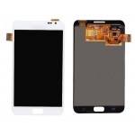 Lcd With Touch Screen For Samsung Galaxy Note N7000 White By - Maxbhi Com