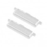 Volume Side Button Outer For Spice S7000 White By - Maxbhi Com