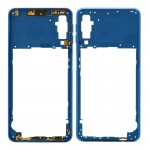 Middle Frame Ring Only For Samsung Galaxy A7 2018 Blue By - Maxbhi Com
