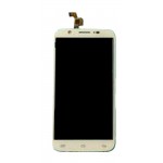 LCD with Touch Screen for Tecno D9 - White