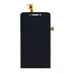 LCD with Touch Screen for Wiko Wax - Black