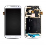 Lcd With Touch Screen For Samsung I9502 Galaxy S4 White By - Maxbhi Com