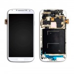 Lcd With Touch Screen For Samsung I9505g Galaxy S4 Google Play Edition White By - Maxbhi Com