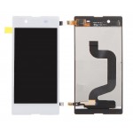 Lcd With Touch Screen For Sony Xperia E3 D2202 White By - Maxbhi Com