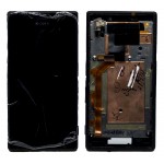 Lcd With Touch Screen For Sony Xperia M2 Black By - Maxbhi Com
