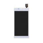 Lcd With Touch Screen For Sony Xperia M2 D2306 White By - Maxbhi.com