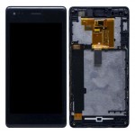Lcd With Touch Screen For Sony Xperia M Black By - Maxbhi Com