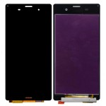 Lcd With Touch Screen For Sony Xperia Z3 Dual D6633 Black By - Maxbhi Com