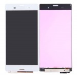 Lcd With Touch Screen For Sony Xperia Z3 White By - Maxbhi Com