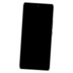 Lcd Frame Middle Chassis For Vivo Iqoo 10 Pro 5g Black By - Maxbhi Com