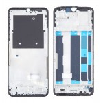 Lcd Frame Middle Chassis For Vivo Y35 5g Black By - Maxbhi Com