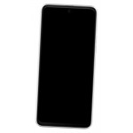 Lcd Frame Middle Chassis For Htc U23 Pro White By - Maxbhi Com