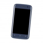 Camera Lens Glass with Frame for BLU C4 Black