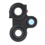 Camera Lens Glass With Frame For Xiaomi Poco F5 5g Black By - Maxbhi Com