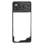 Middle Frame Ring Only For Oppo A95 4g Black By - Maxbhi Com